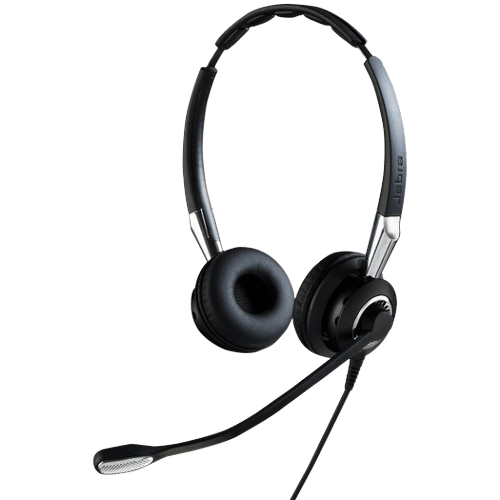Jabra Biz 2400 II Duo USB Mic 82 NC CC MS